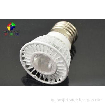 5W 6000K COB MR16 E27 LED Spotlight PMMA Cool White , 250V